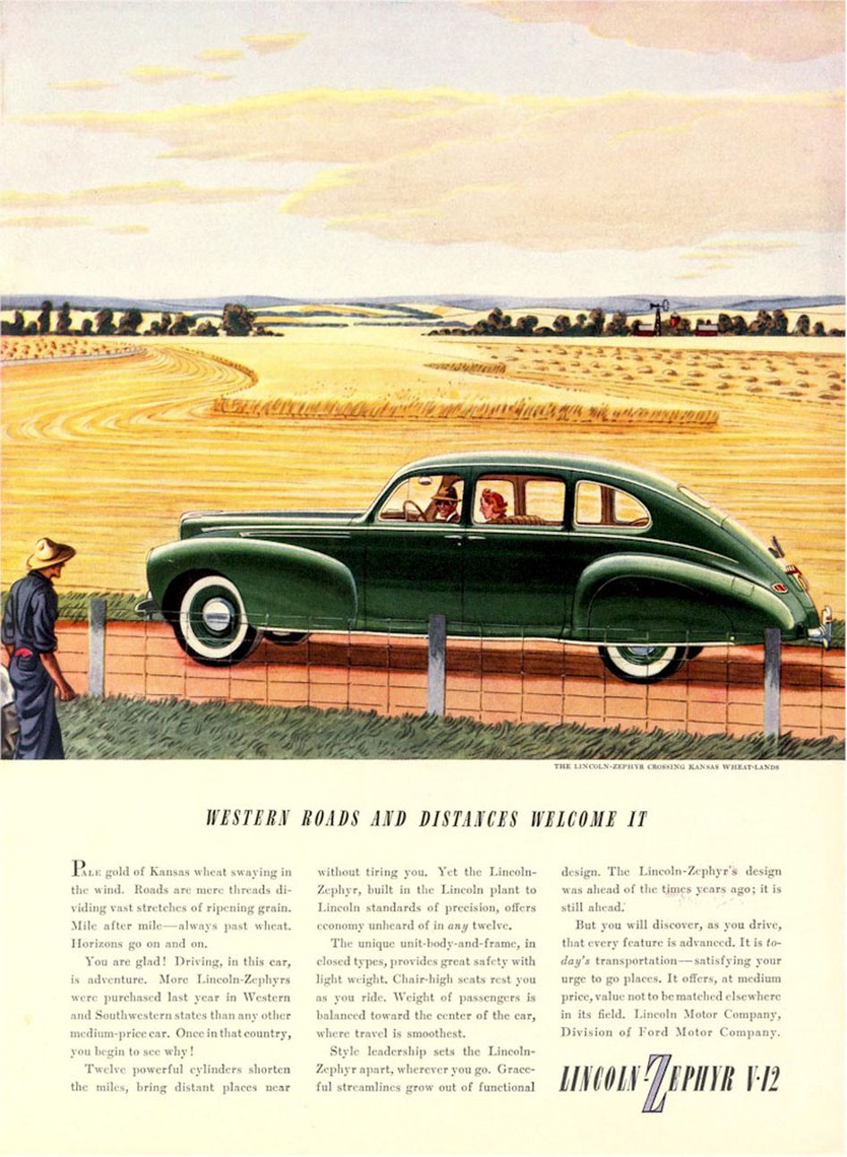 1940 Lincoln Zephyr 4